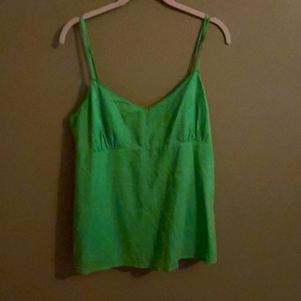 Never worn.Woman’s green cami.